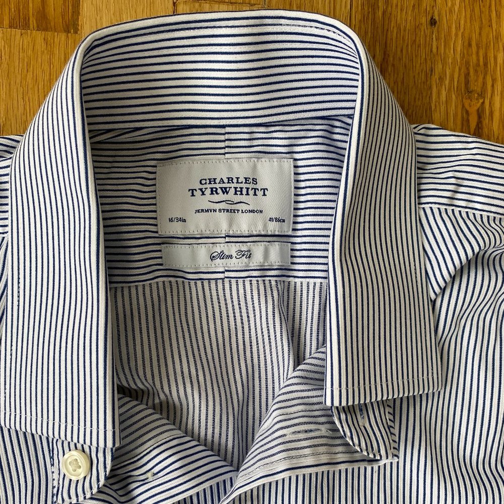 Charles Tyrwhitt Slim Fit 16/34 NEW never used